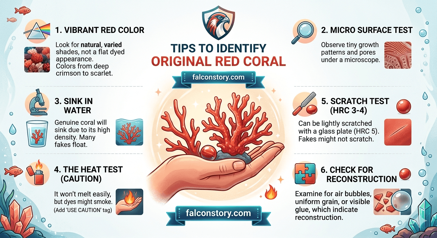 Tips to Identify Original Red Coral