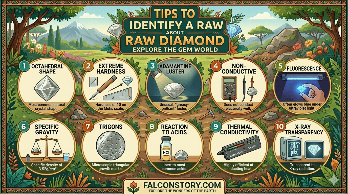 Tips to Identify a Raw Diamond