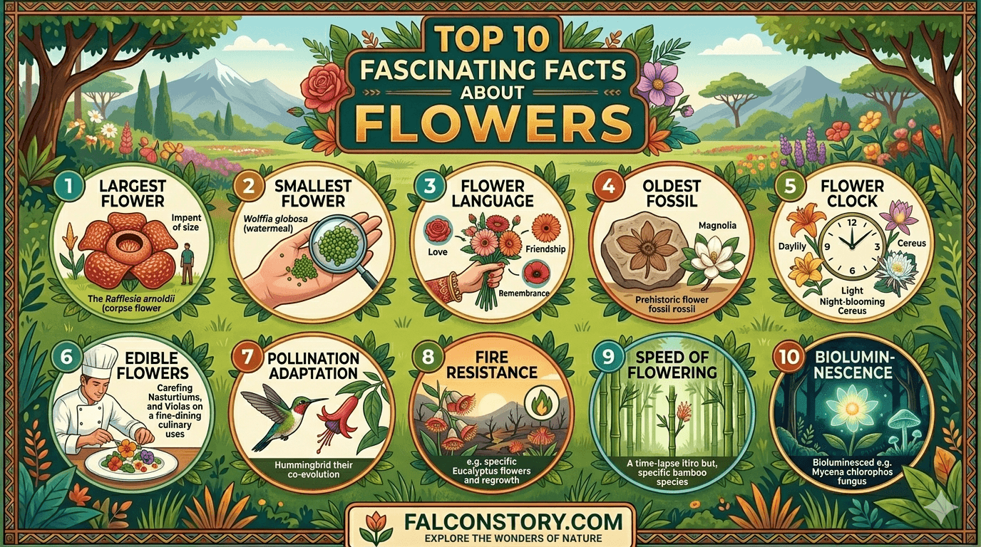 Top 10 Amazing Facts About Flowers