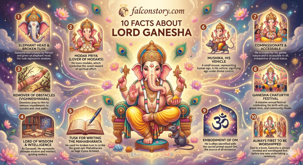 Top 10 Facts About Lord Ganesha