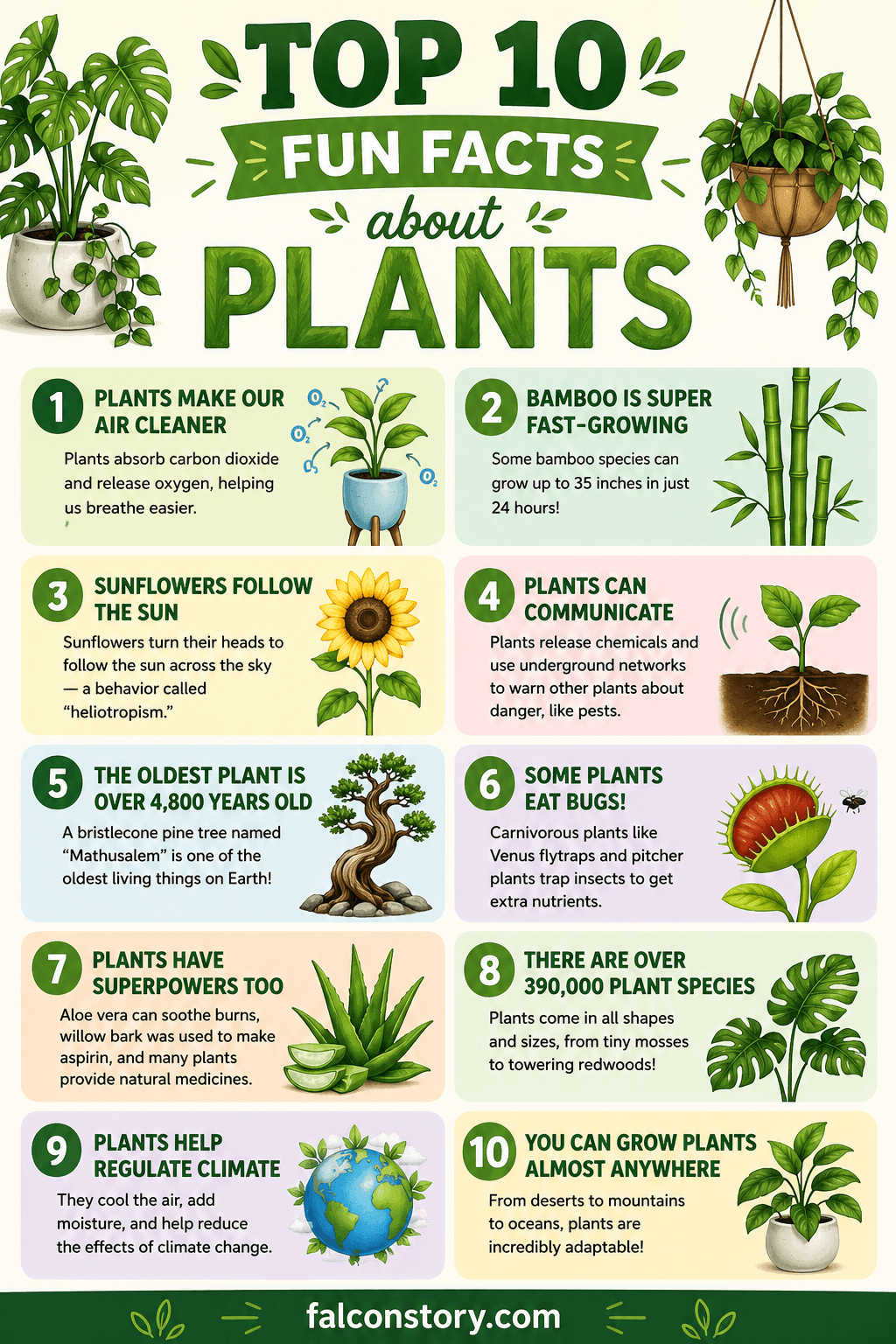 Top 10 Fun Facts About Plants