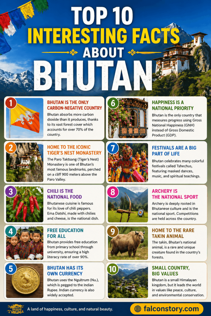 Top 10 Interesting Facts About Bhutan