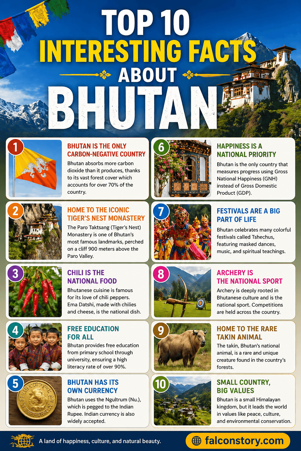 Top 10 Interesting Facts About Bhutan