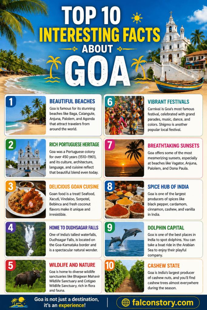 Top 10 Interesting Facts About Goa