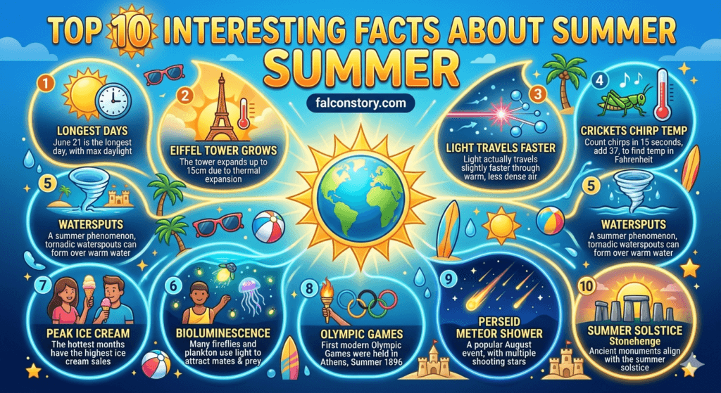 Top 10 Interesting Facts About Summer