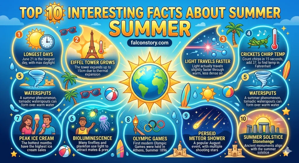 Top 10 Interesting Facts About Summer