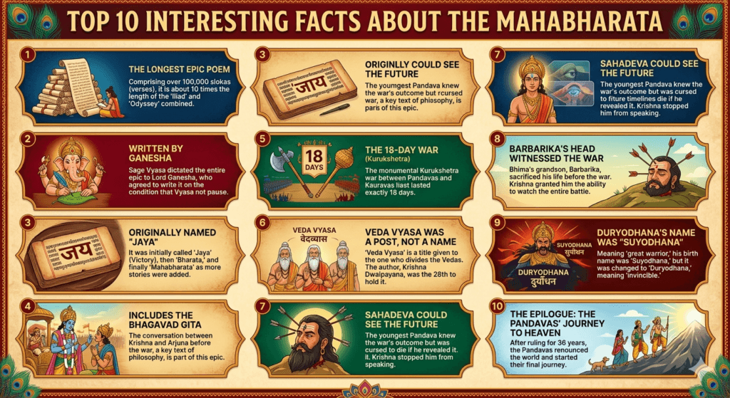 10 Interesting Facts About the Mahabharata