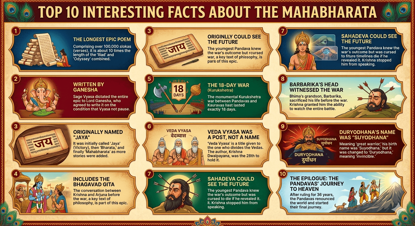 10 Interesting Facts About the Mahabharata