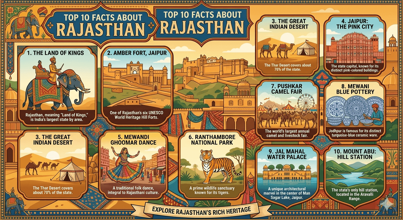 Top 10 Facts About Rajasthan