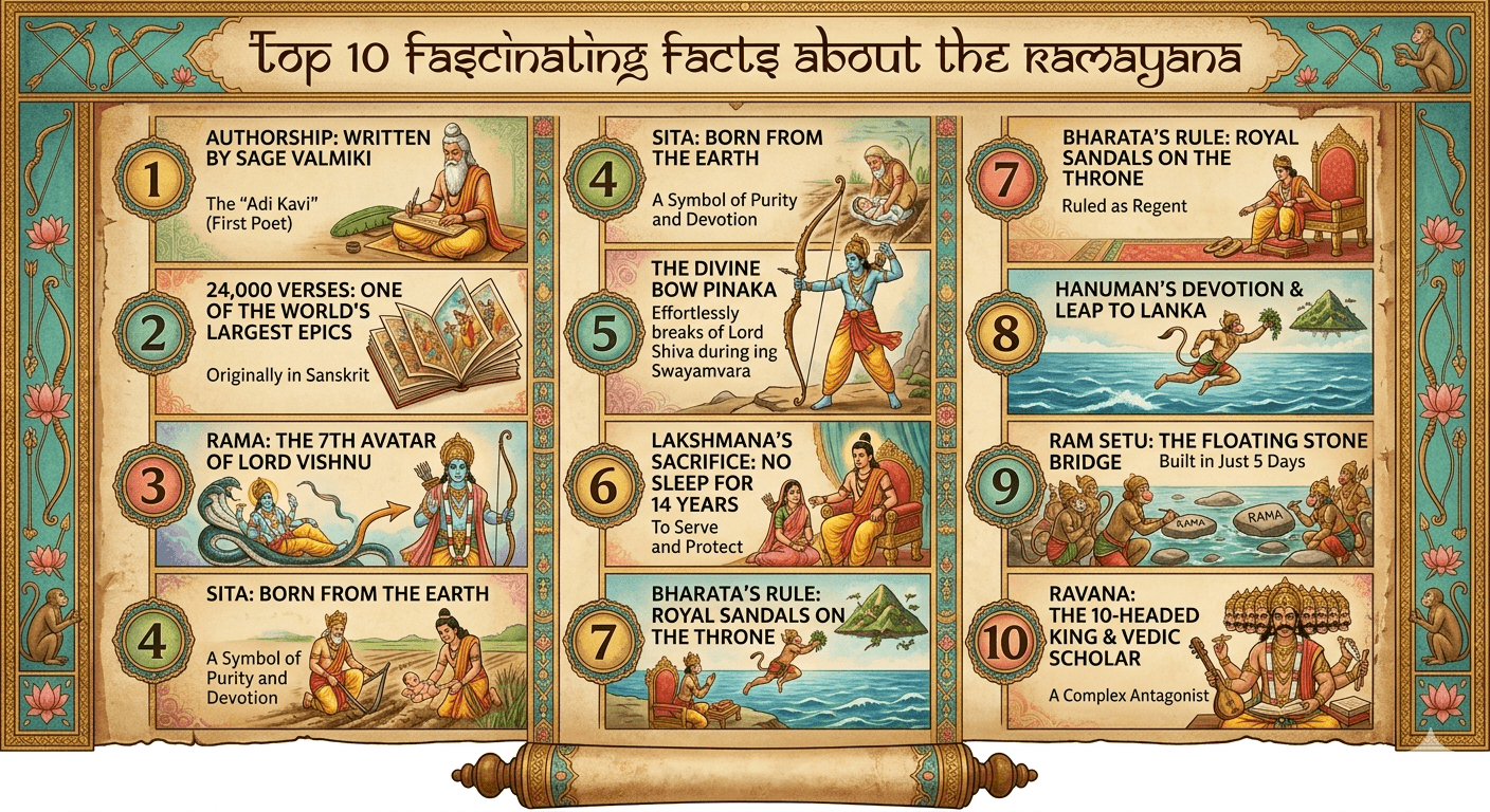 Top 10 Fascinating Facts About the Ramayana