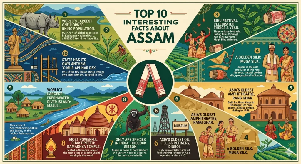 Top 10 Interesting Facts About Assam