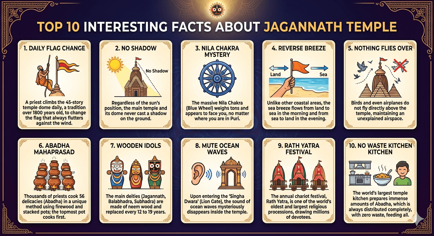 Top 10 Interesting Facts About Jagannath Temple