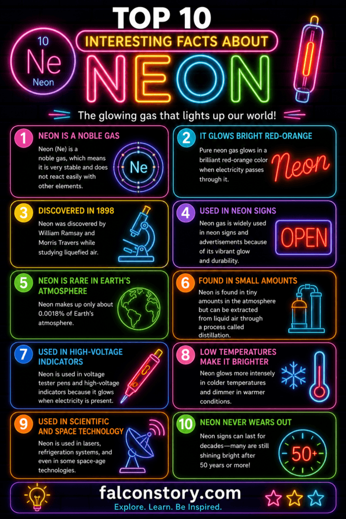 Top 10 Interesting Facts About Neon