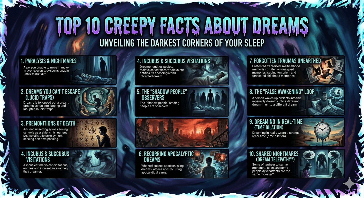 top 10 creepy facts about dreams